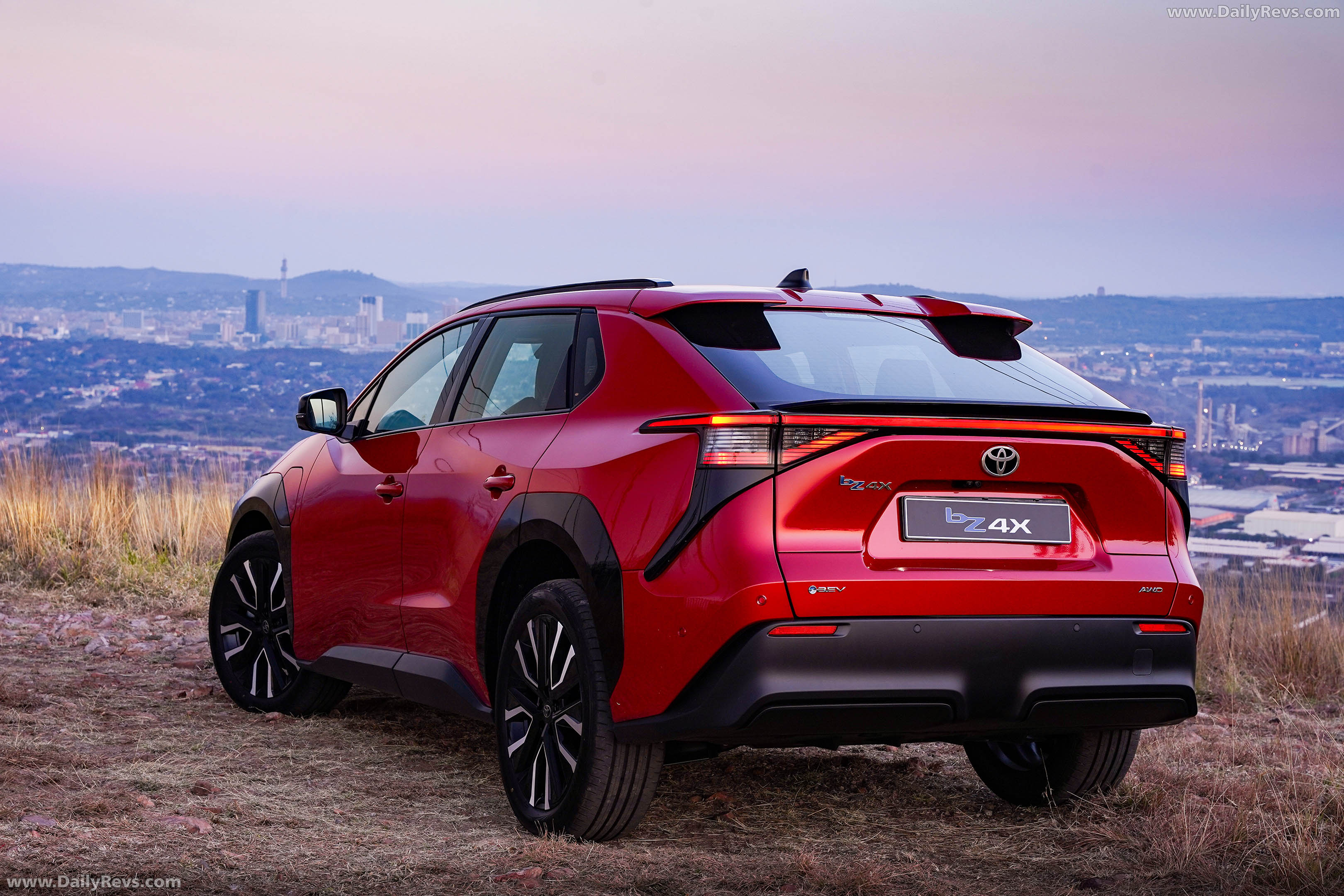 2026 Toyota bZ4X South African Version Rear View