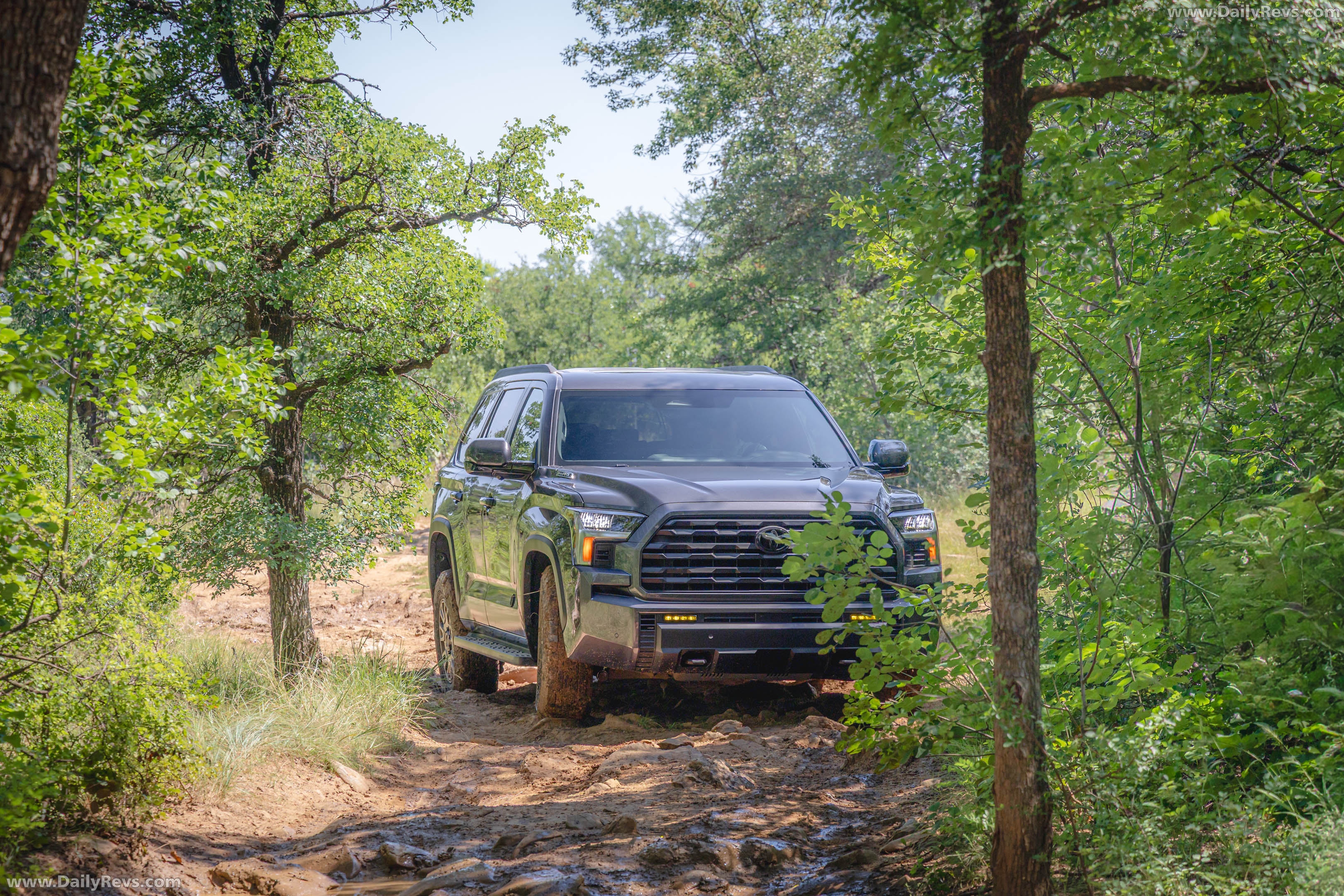 2027 Toyota Sequoia Trailhunter Front View