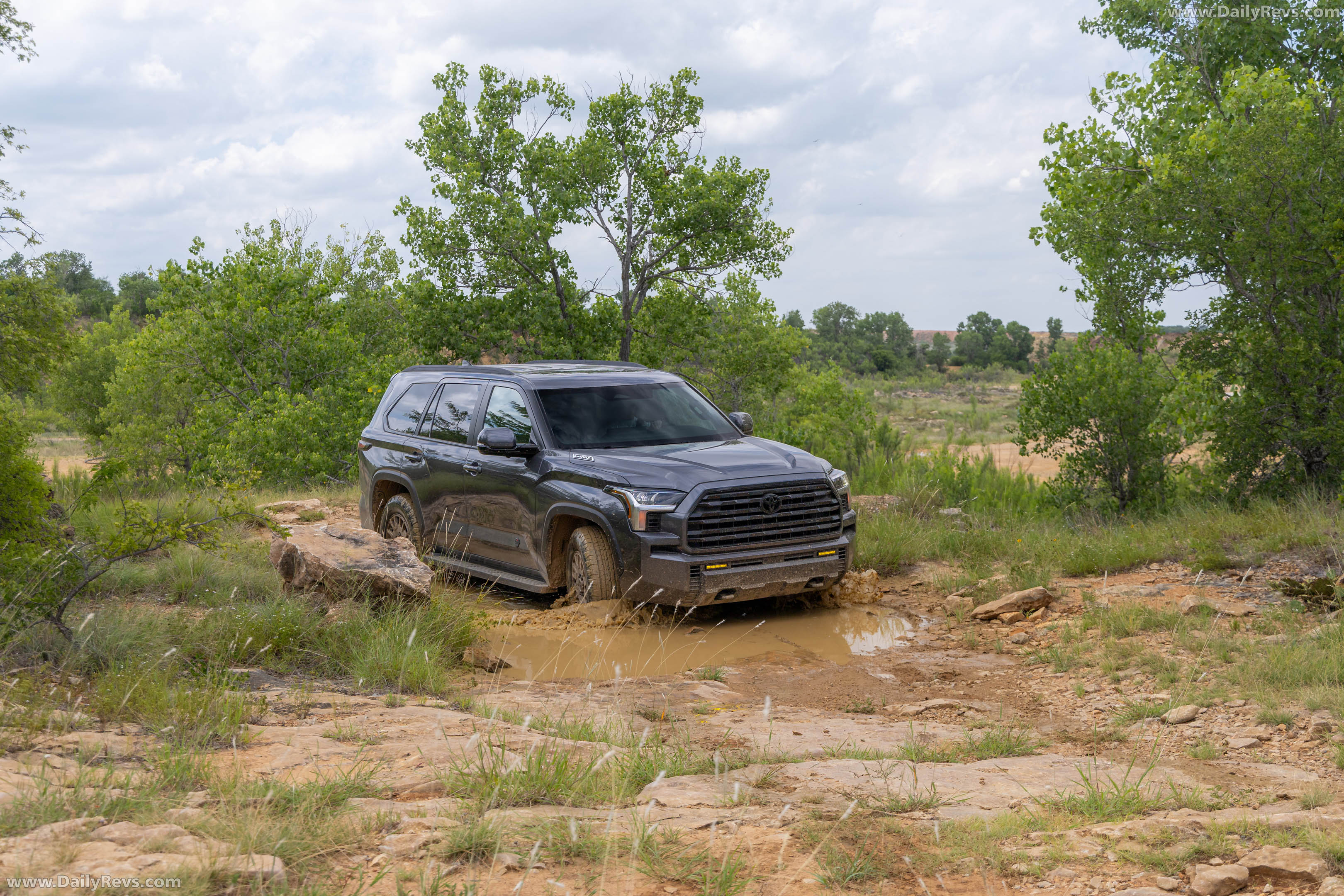 2027 Toyota Sequoia Trailhunter Front View