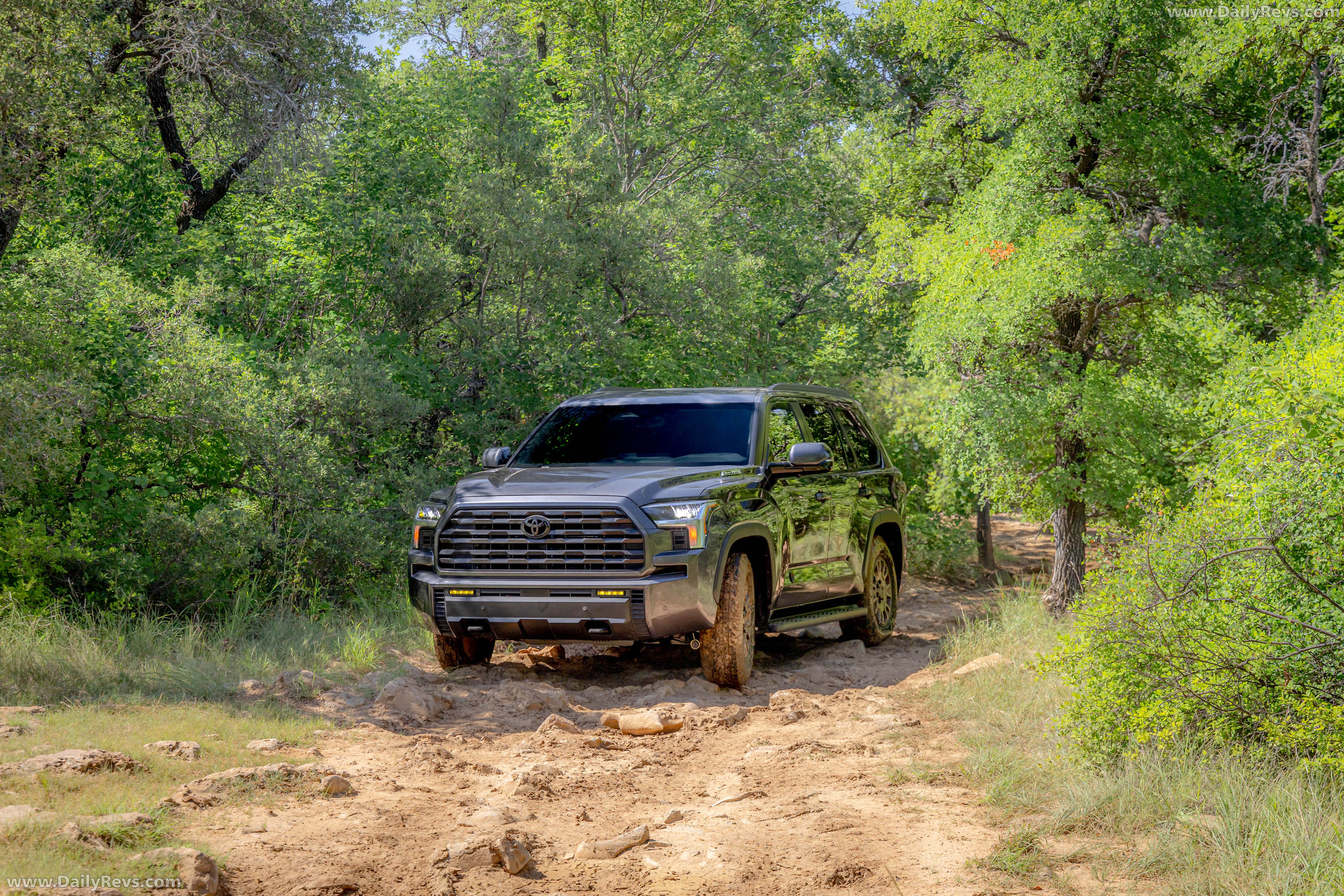 2027 Toyota Sequoia Trailhunter Front View