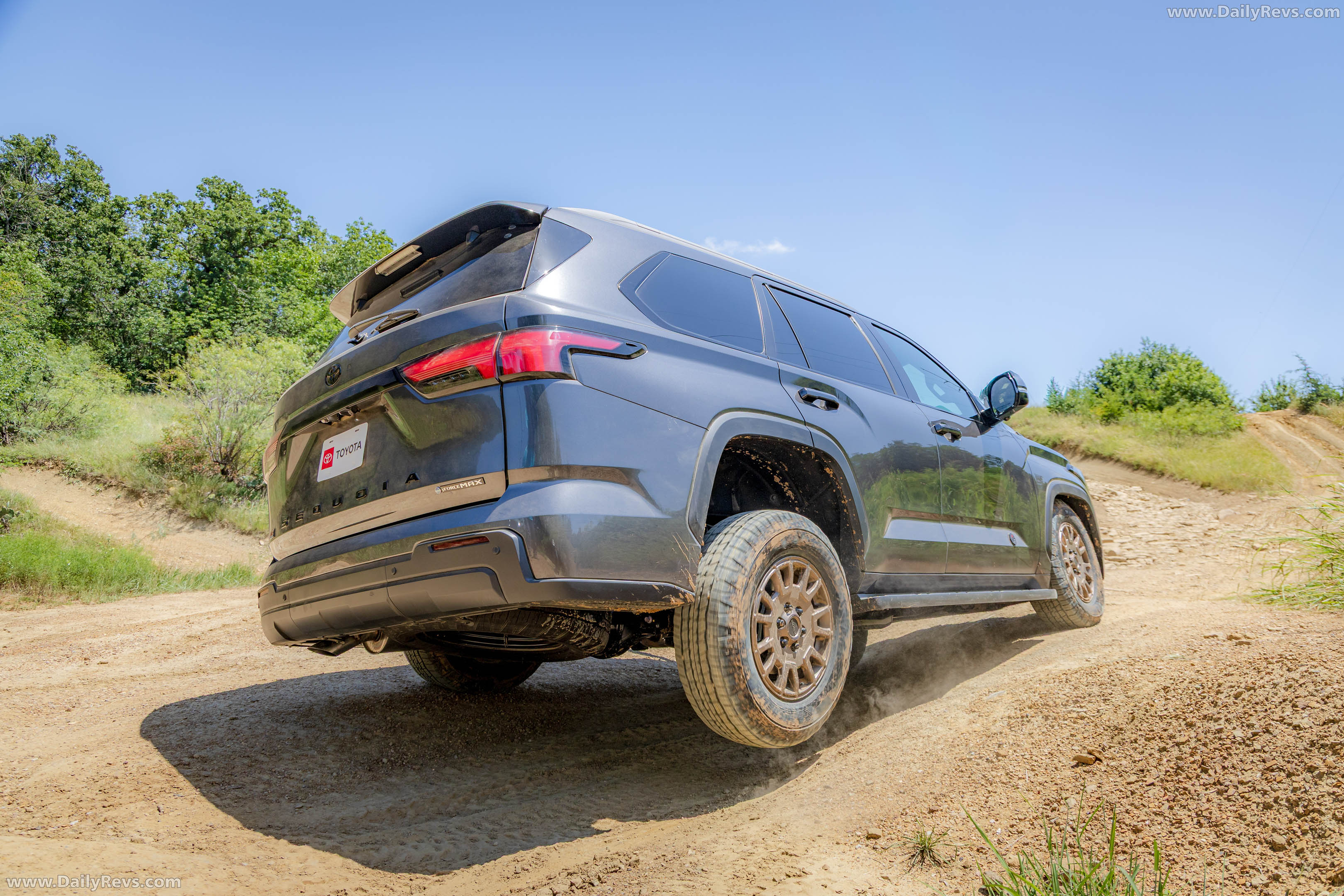 2027 Toyota Sequoia Trailhunter Rear View