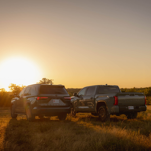 2027 Toyota Sequoia Trailhunter Rear View