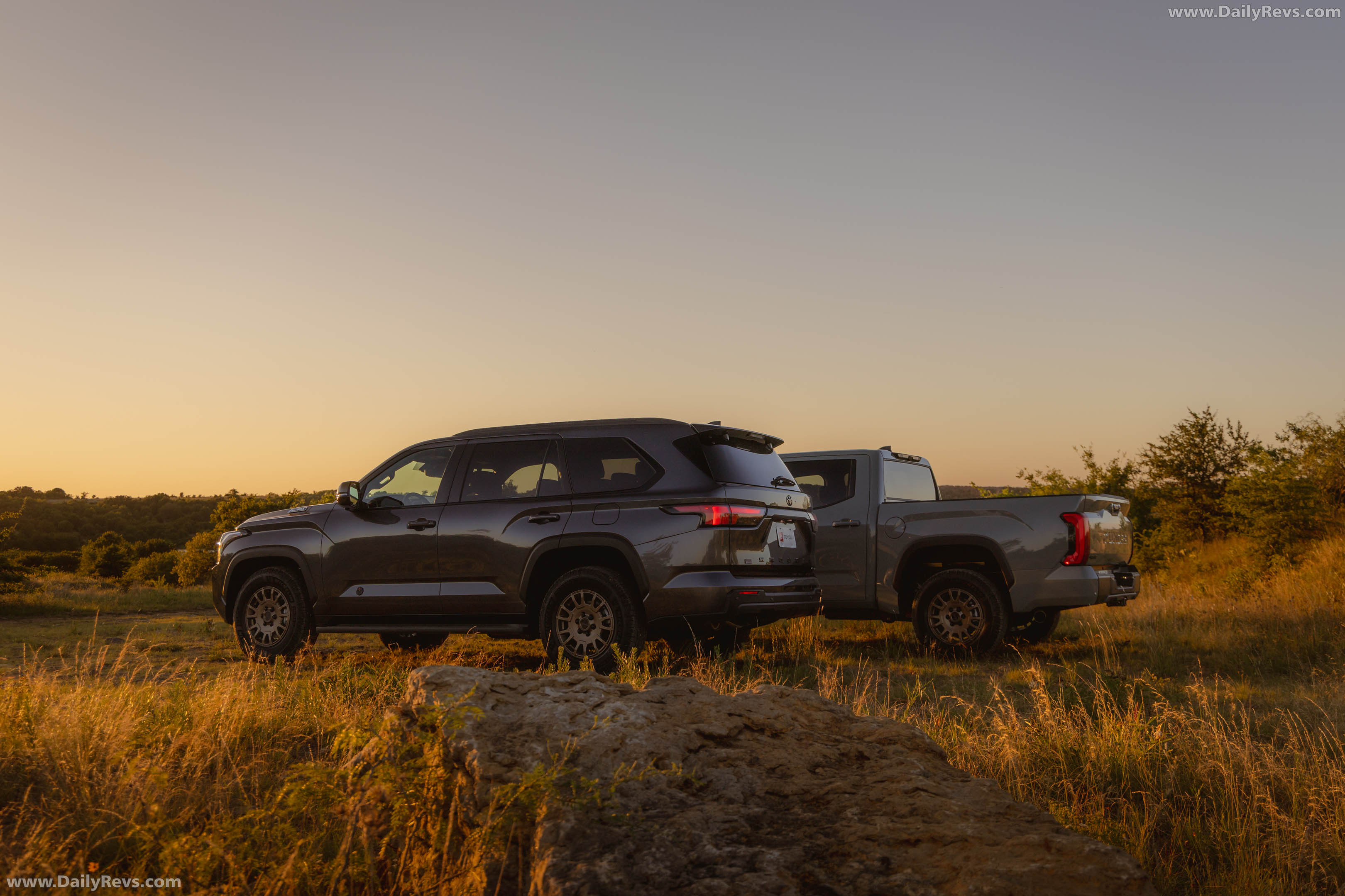 2027 Toyota Sequoia Trailhunter Rear View