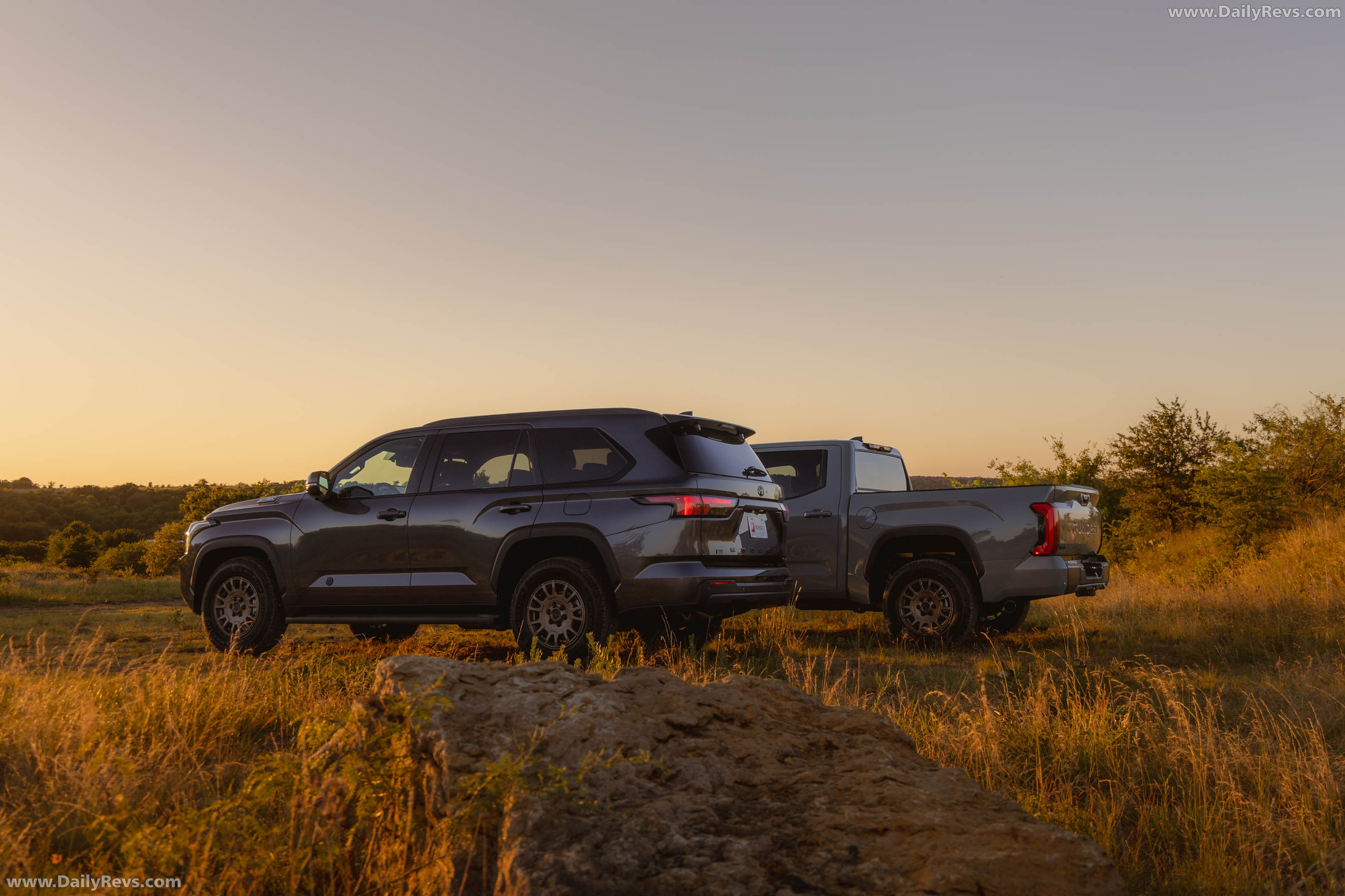 2027 Toyota Sequoia Trailhunter Rear View