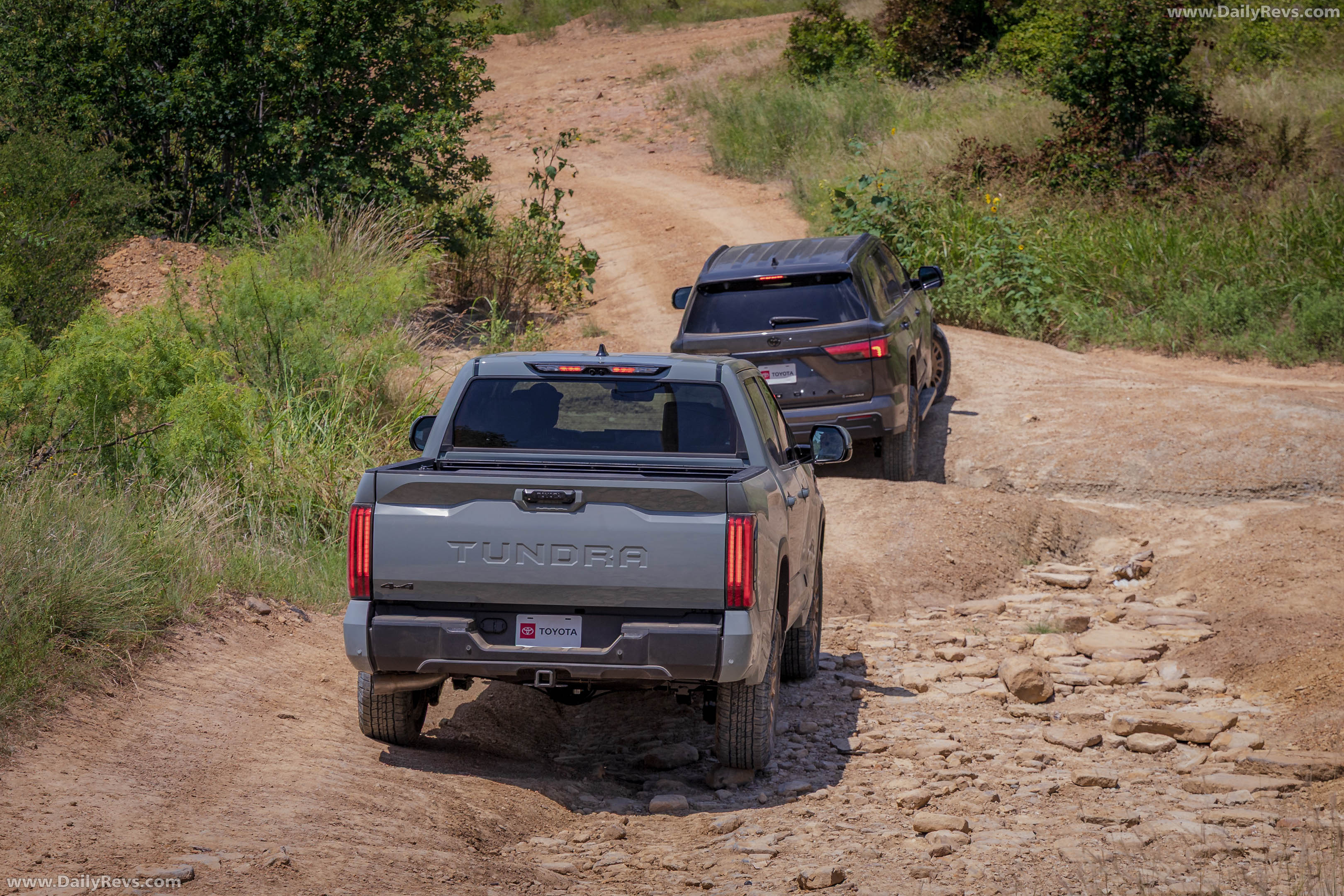 2027 Toyota Sequoia Trailhunter Rear View