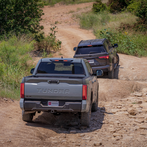 2027 Toyota Sequoia Trailhunter Rear View