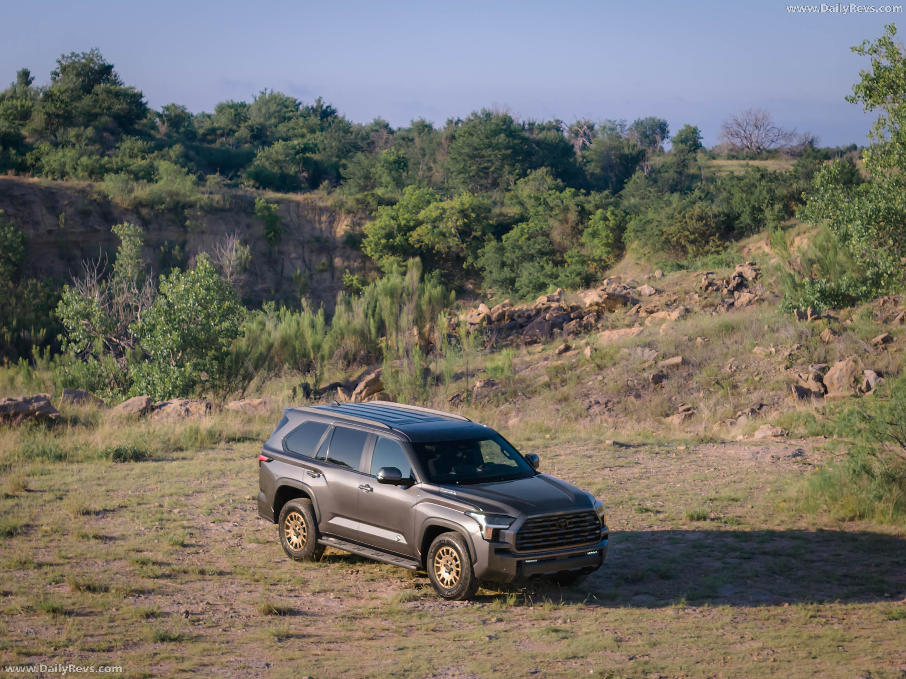 2027 Toyota Sequoia Trailhunter Top View