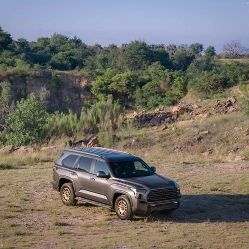2027 Toyota Sequoia Trailhunter Top View