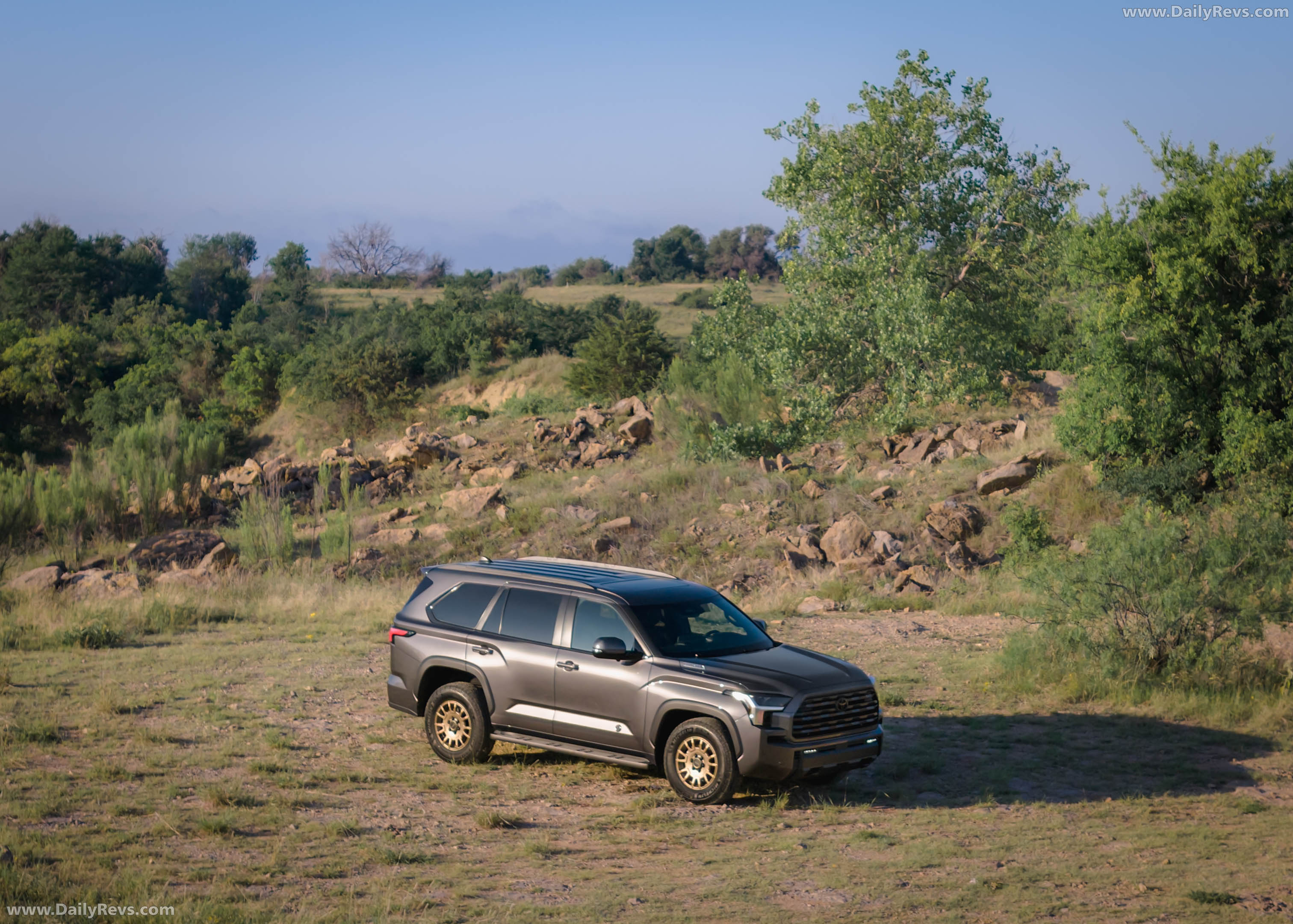 2027 Toyota Sequoia Trailhunter Top View