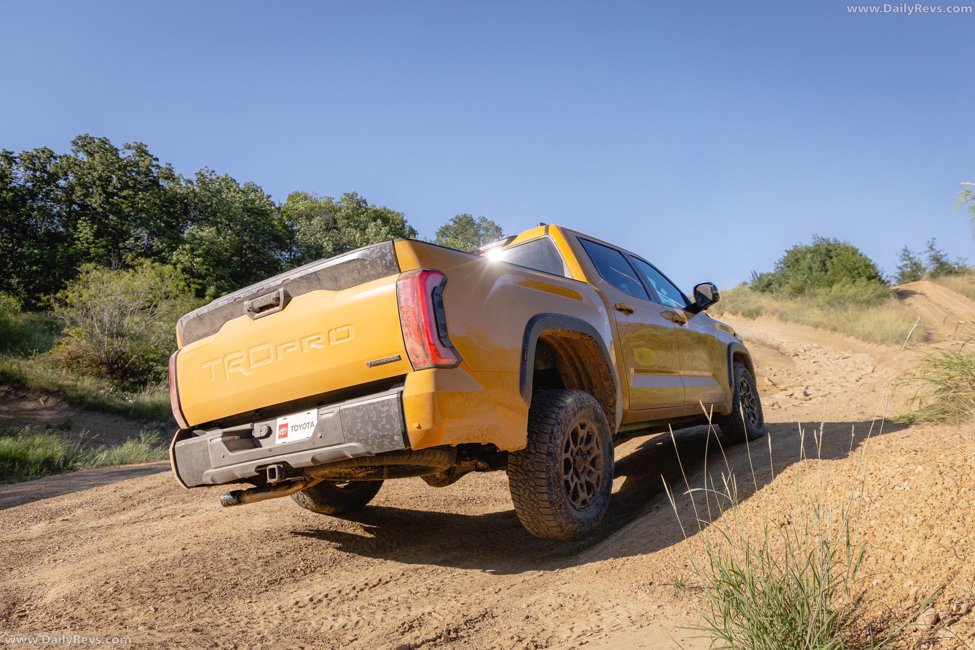 2027 Toyota Tundra TRD Pro Rear View