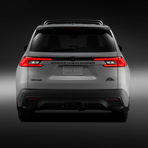 2027 Toyota Grand Highlander Woodland Rear View