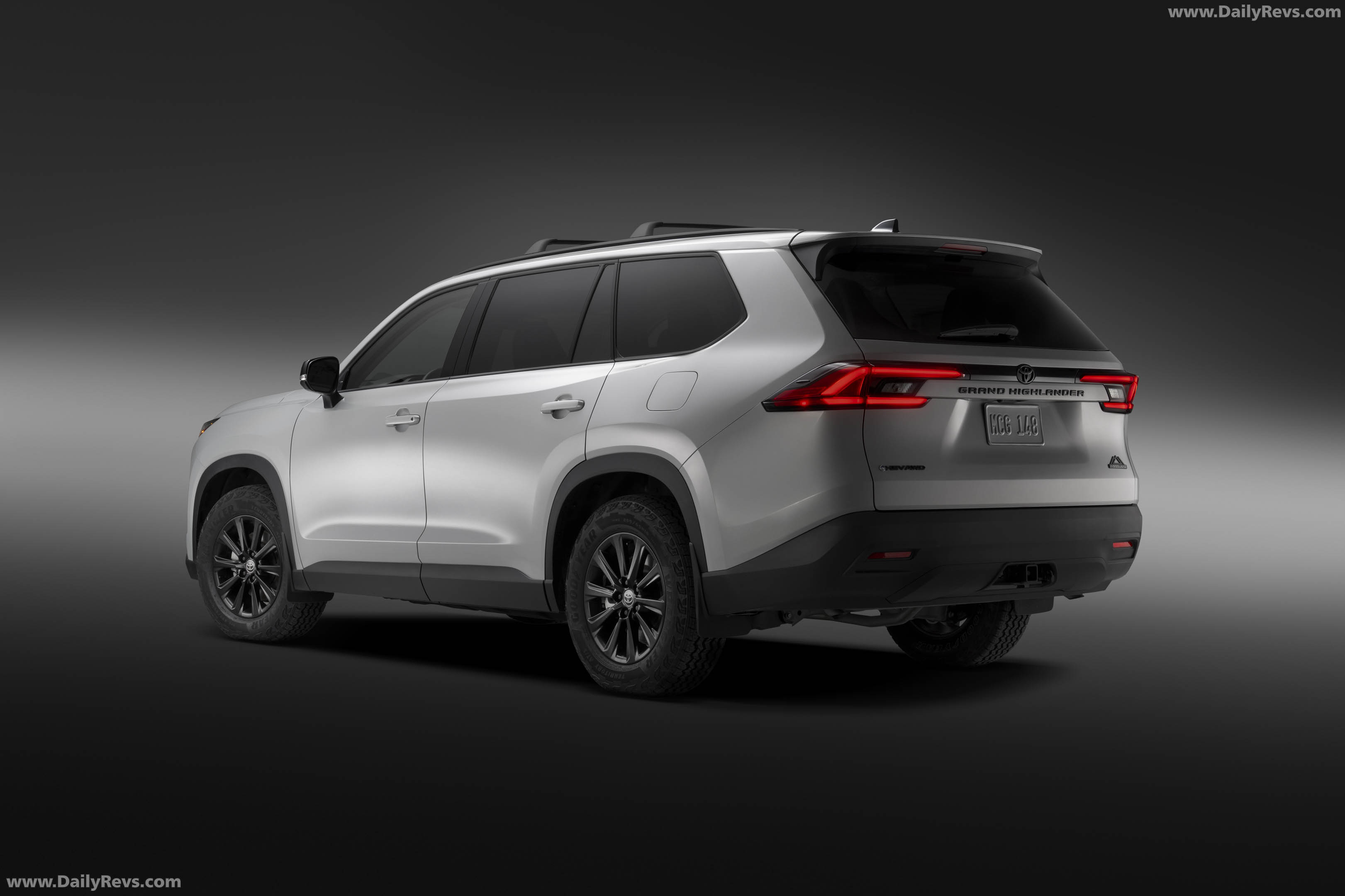 2027 Toyota Grand Highlander Woodland Rear View