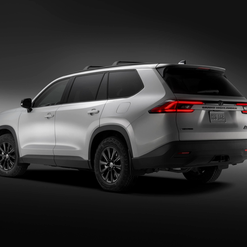 2027 Toyota Grand Highlander Woodland Rear View