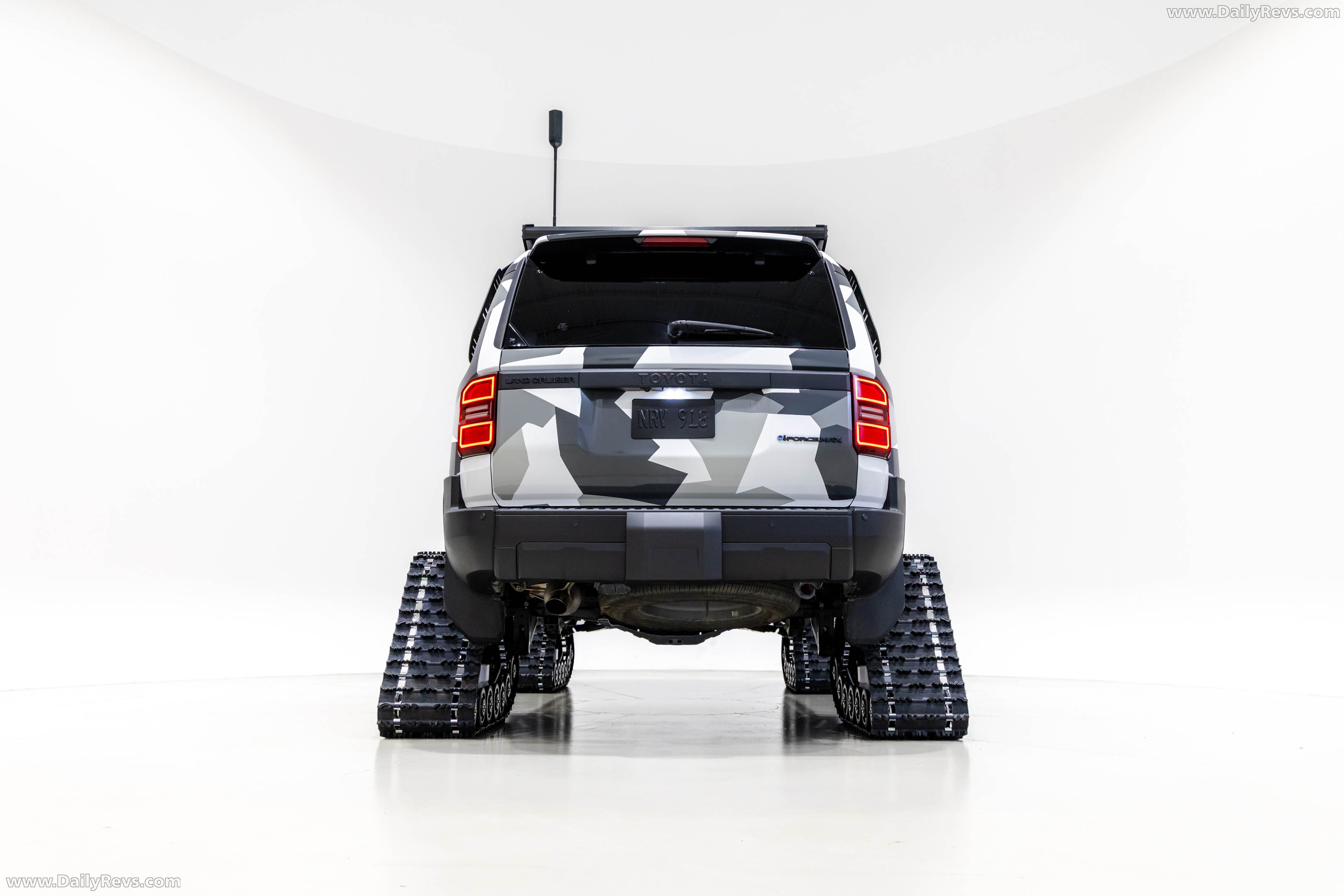 2026 Toyota Land Cruiser Snowhunter Concept Rear View