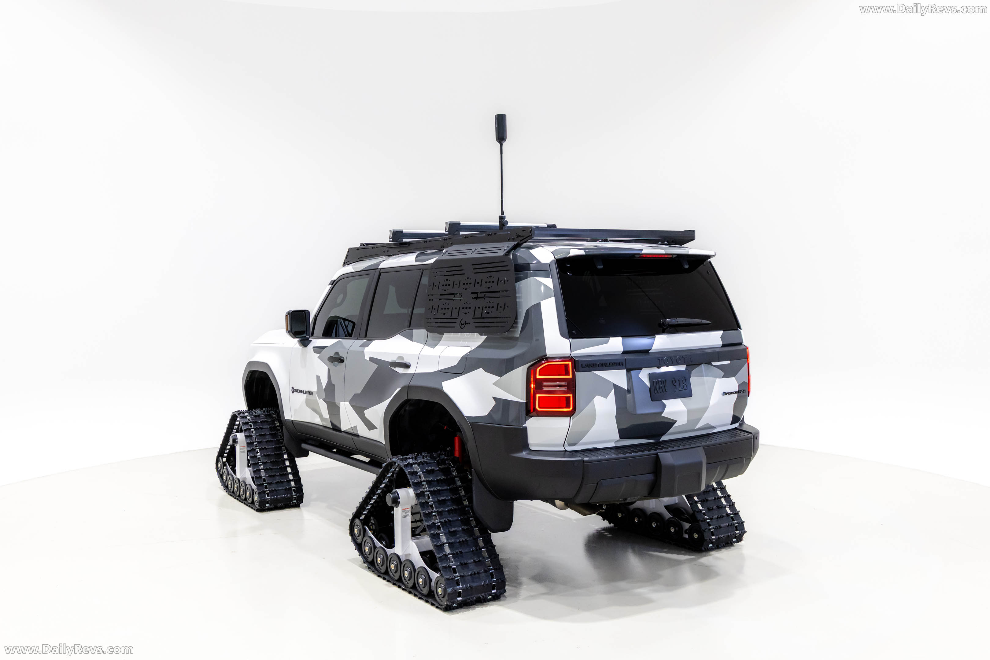 2026 Toyota Land Cruiser Snowhunter Concept Rear View