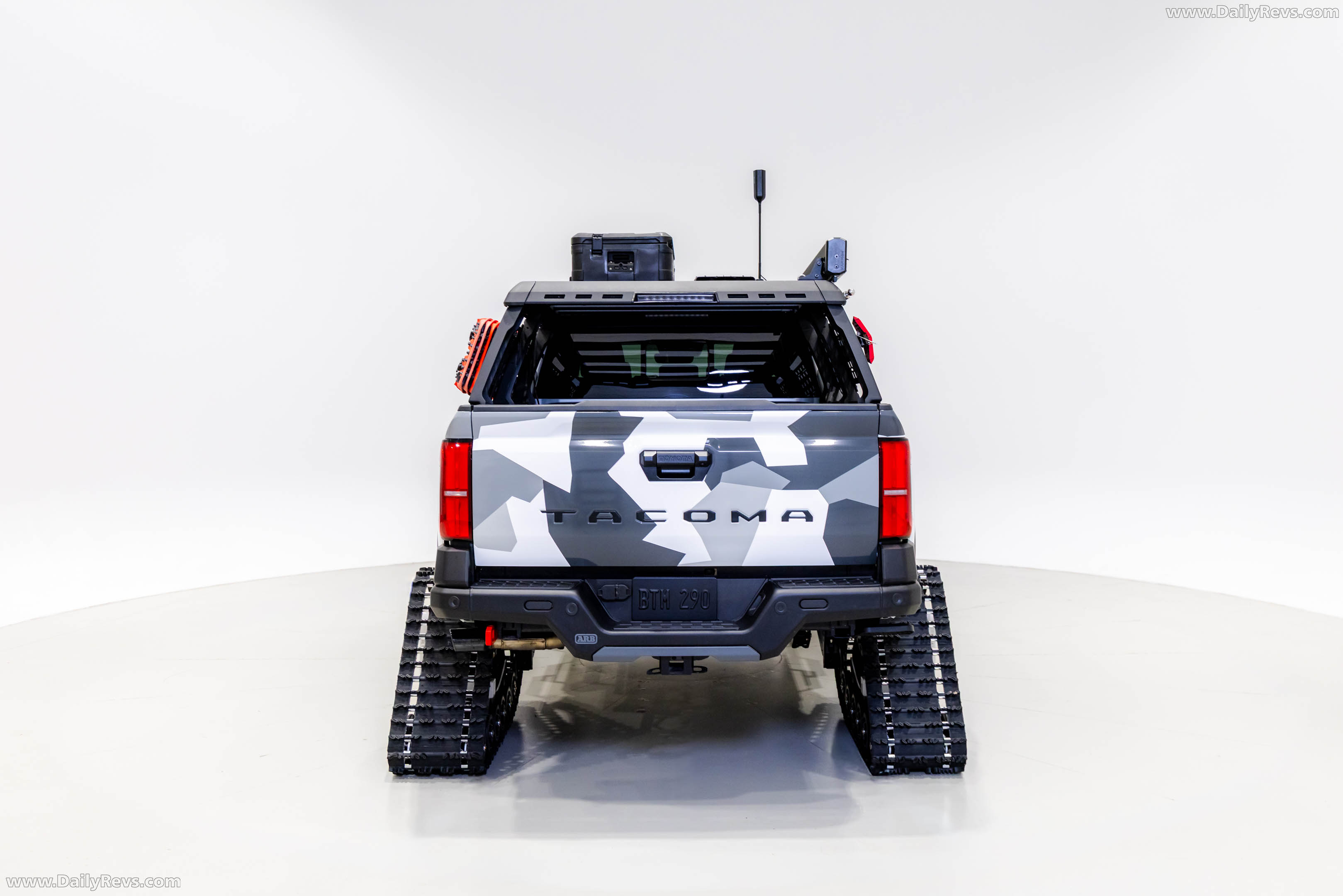 2026 Toyota Tacoma Snowhunter Concept Rear View