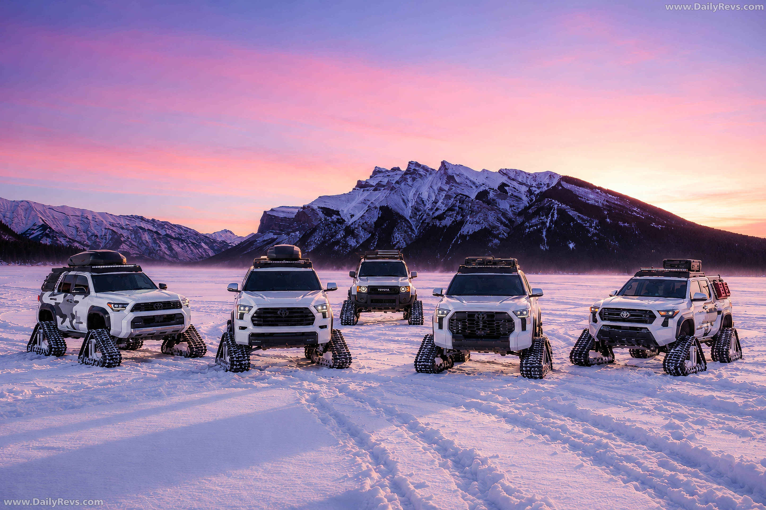 2026 Toyota Tacoma Snowhunter Concept Front View