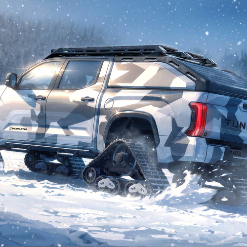 2026 Toyota Tundra Snowhunter Concept Rear View