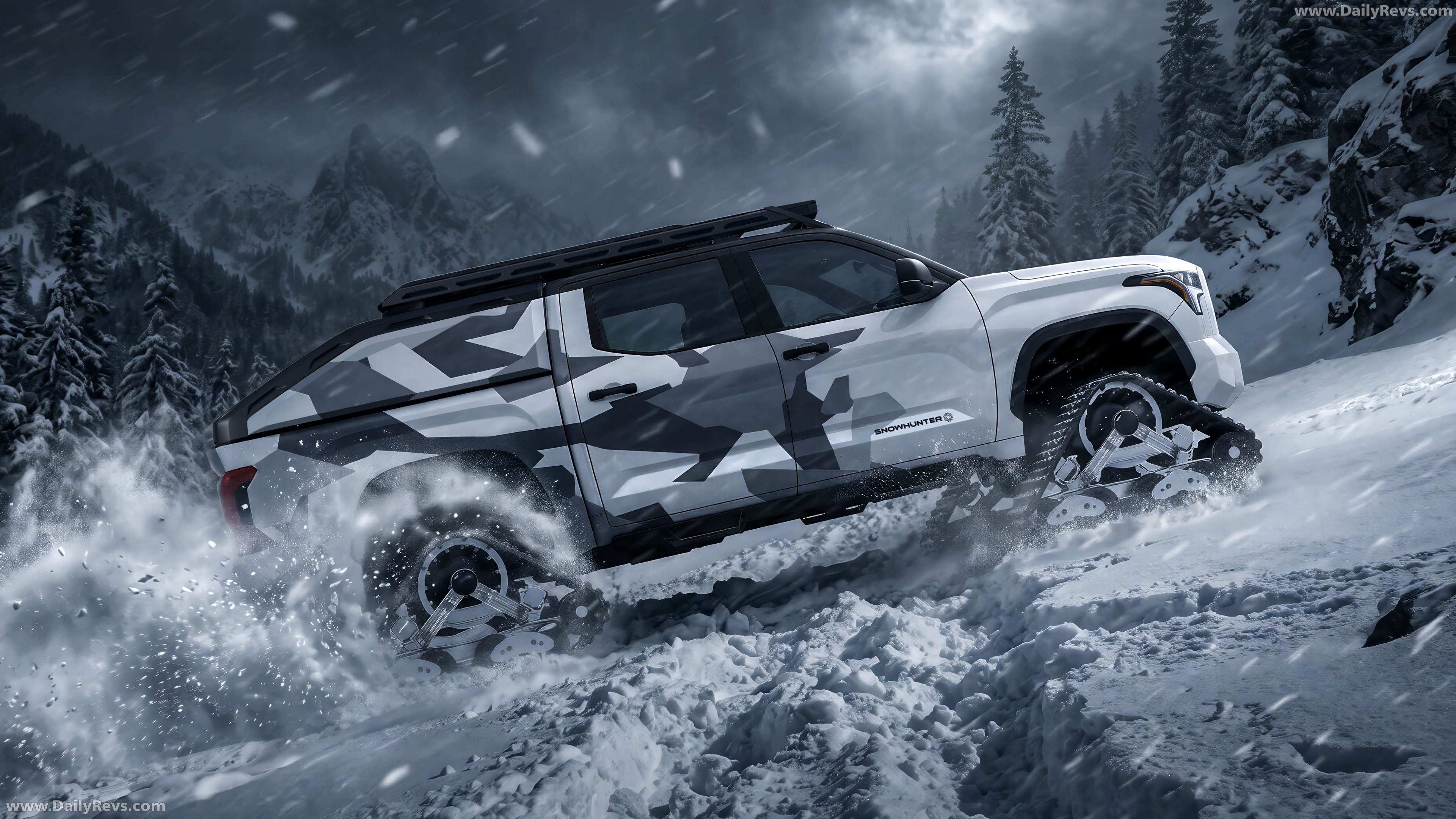 2026 Toyota Tundra Snowhunter Concept Side View