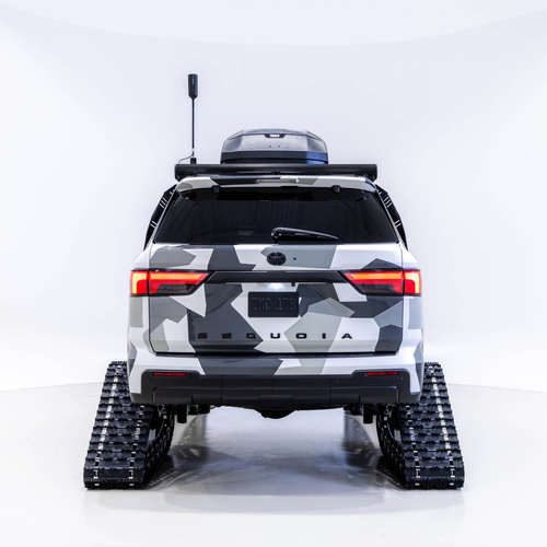 2026 Toyota Sequoia Snowhunter Concept Rear View
