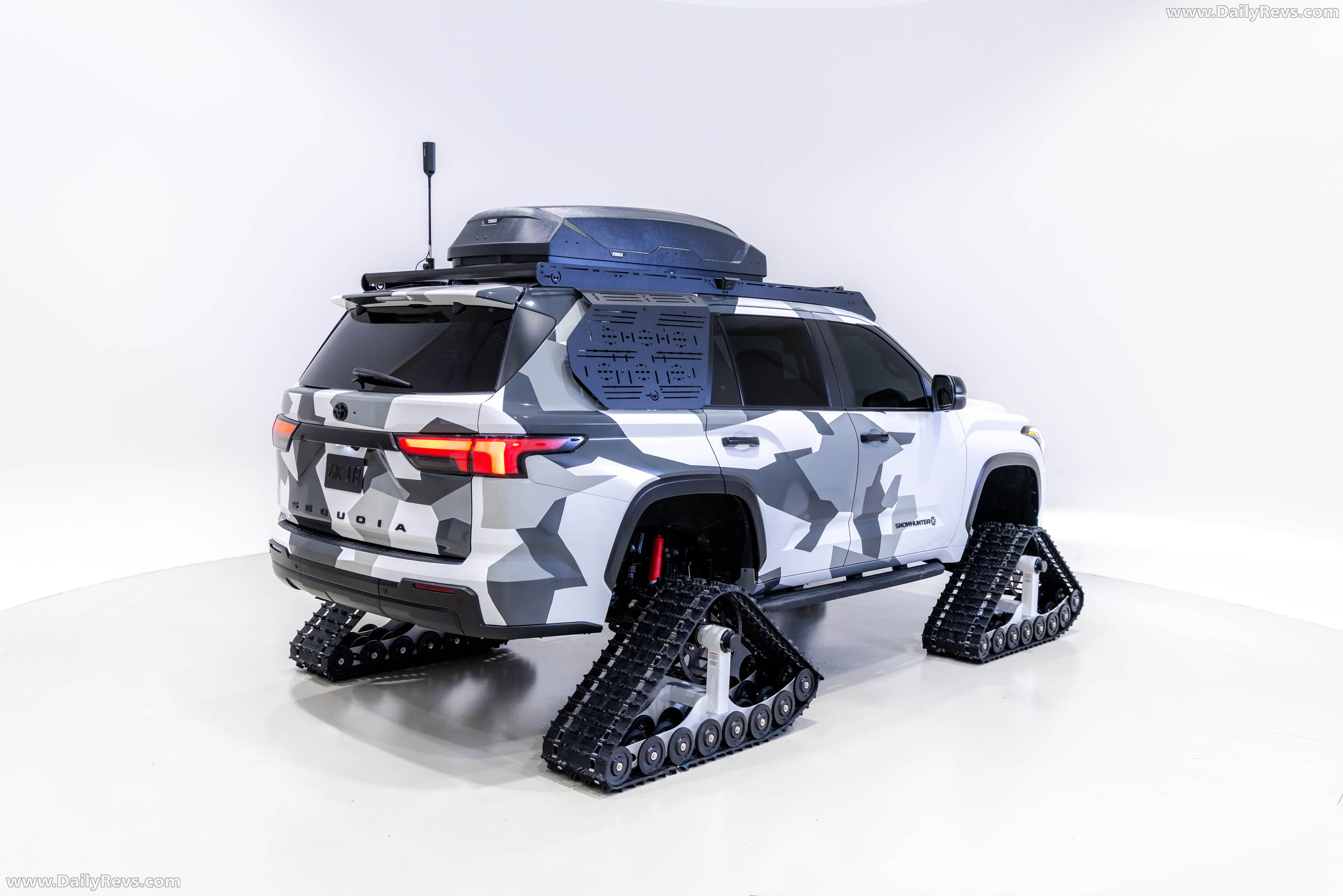 2026 Toyota Sequoia Snowhunter Concept Rear View