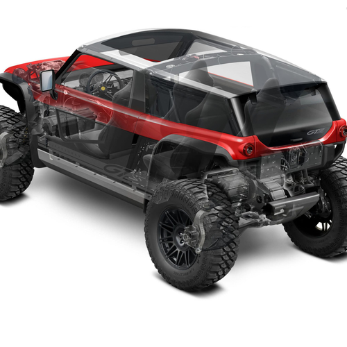 2025 Vanderhall Brawley GTS Top View