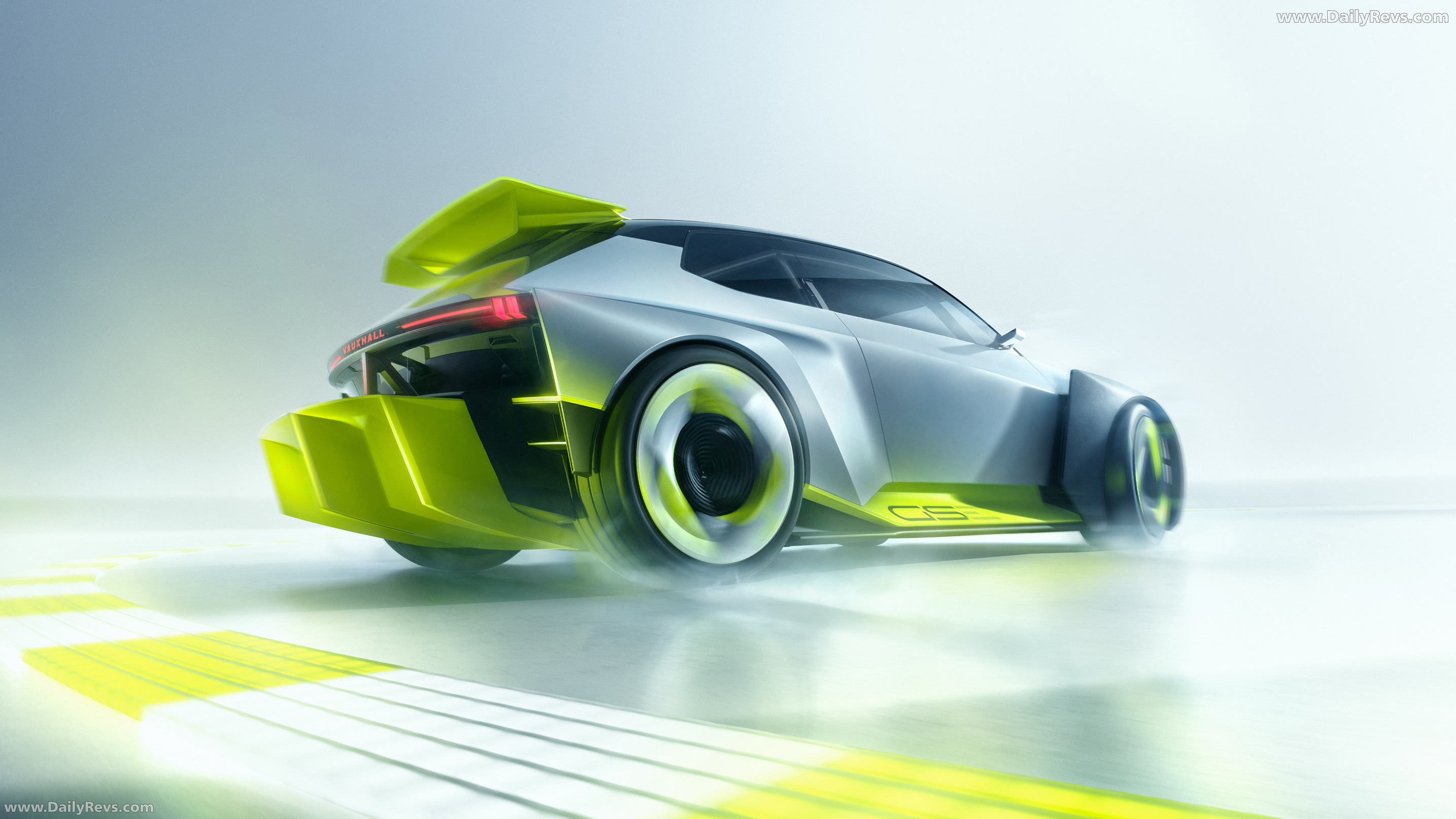 2025 Vauxhall Corsa GSE Vision GT Concept Rear View
