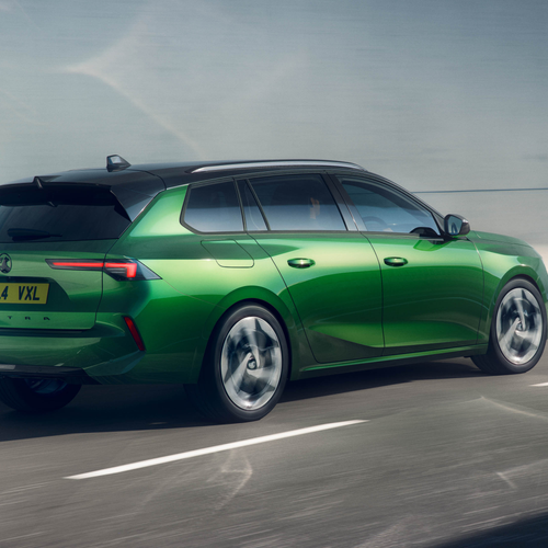 2027 Vauxhall Astra Sports Tourer Rear View