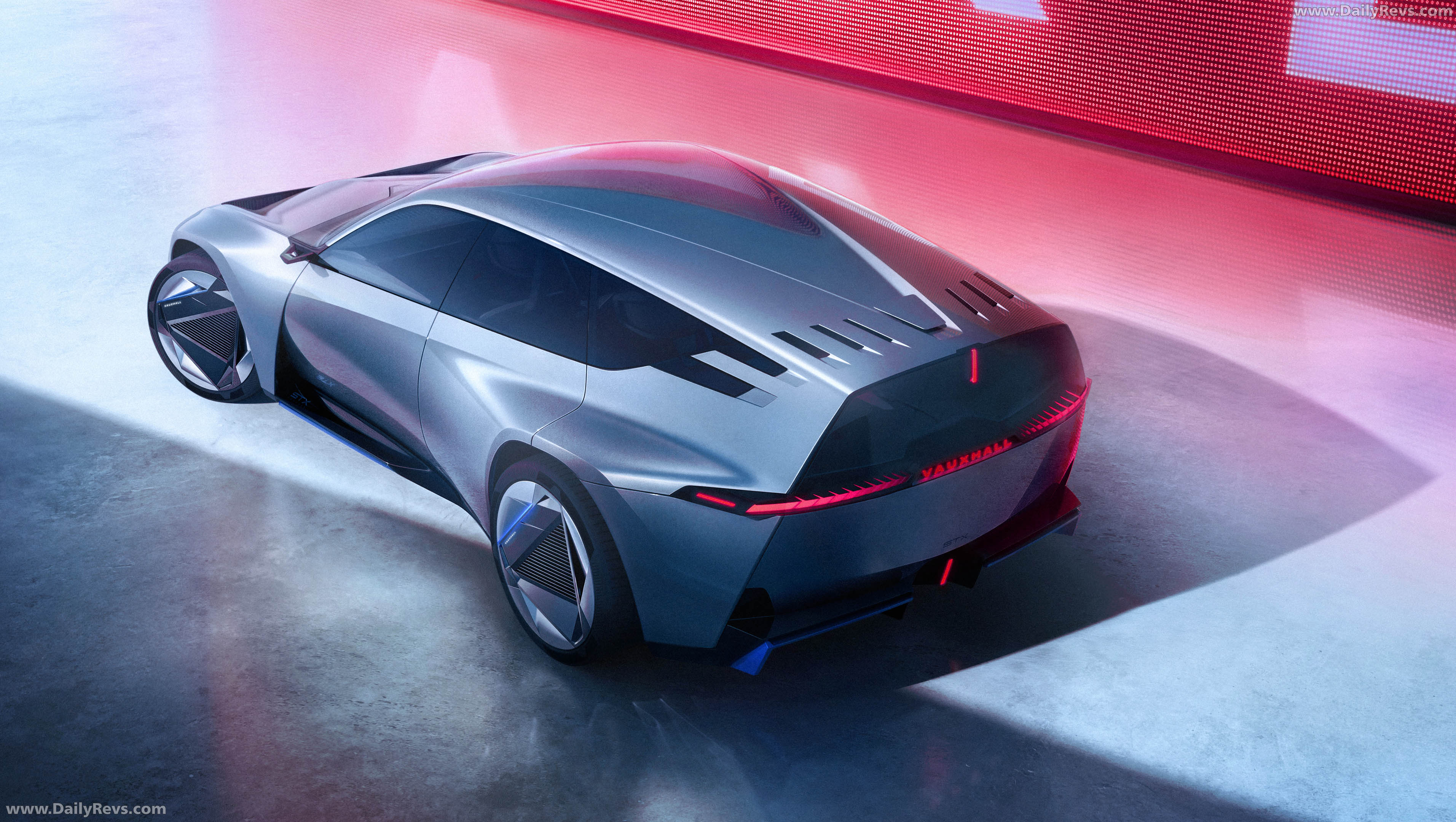 2026 Vauxhall STX Concept Rear View