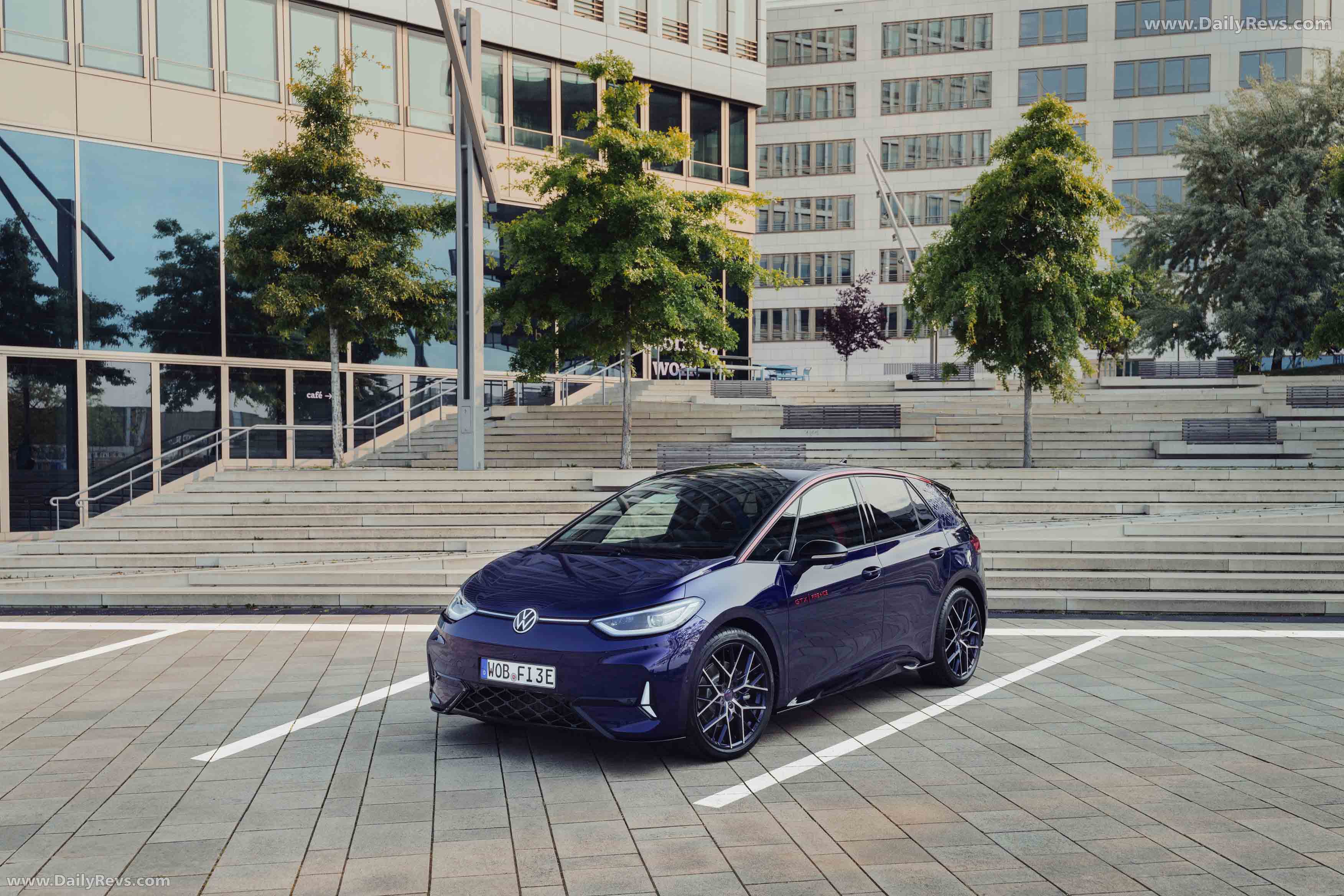 2026 Volkswagen ID.3 GTX Fire Ice Front View