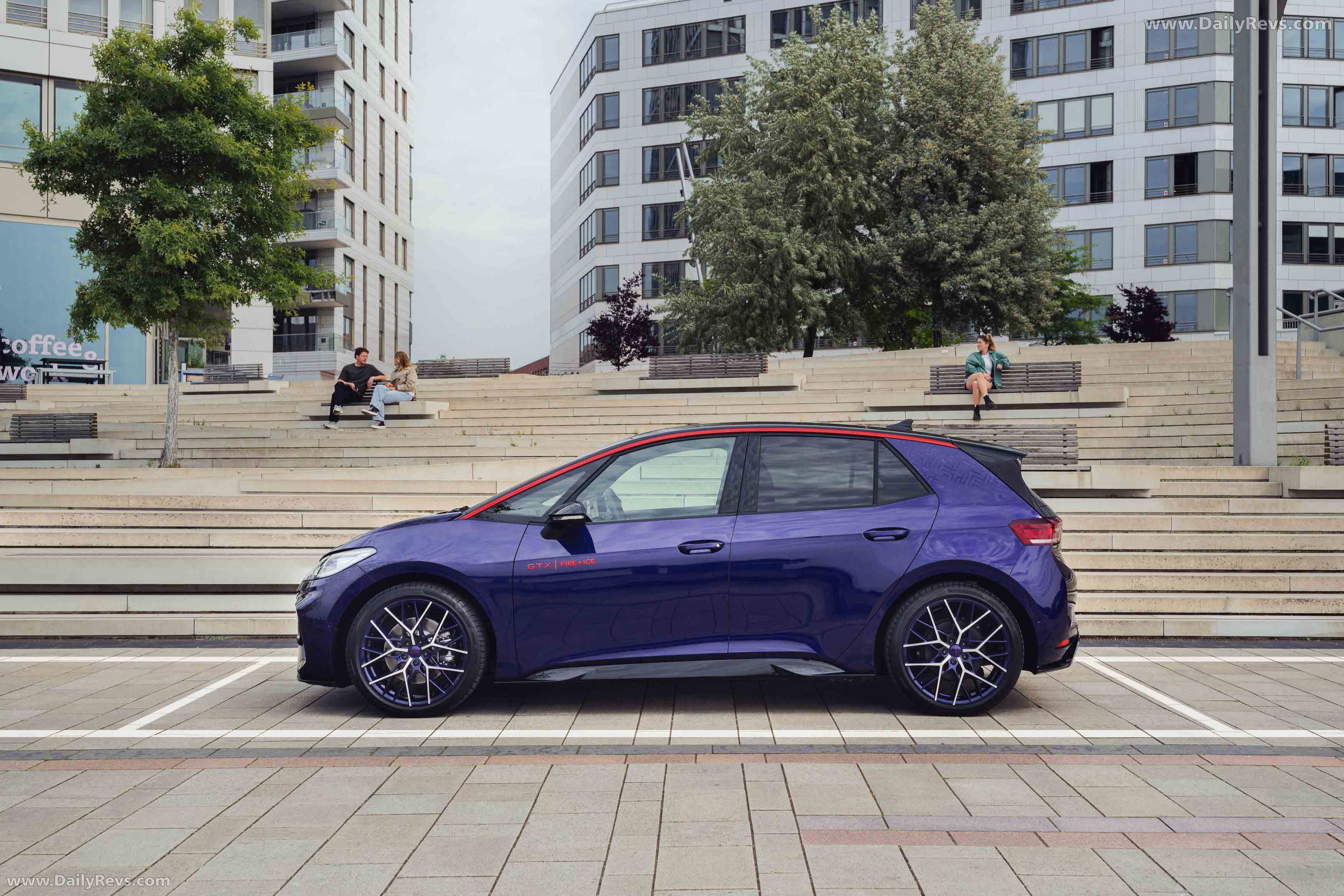 2026 Volkswagen ID.3 GTX Fire Ice Side View