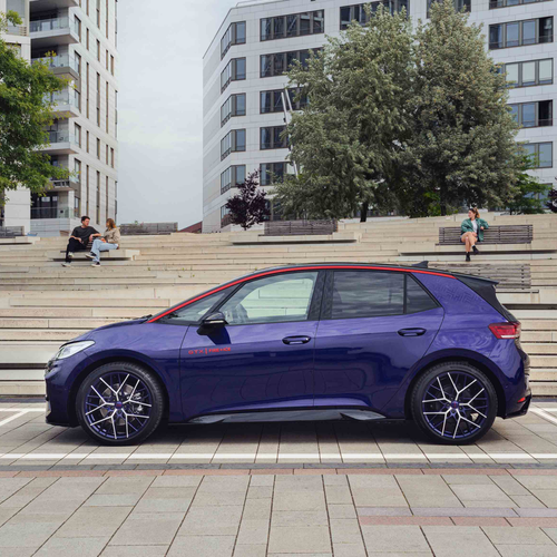 2026 Volkswagen ID.3 GTX Fire Ice Side View