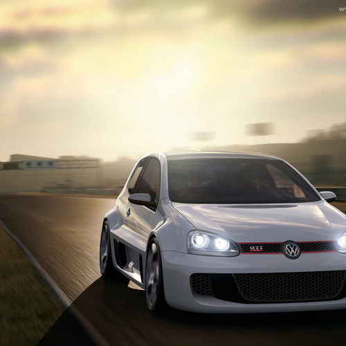 2007 Volkswagen Golf GTI W12 650 Concept Front View