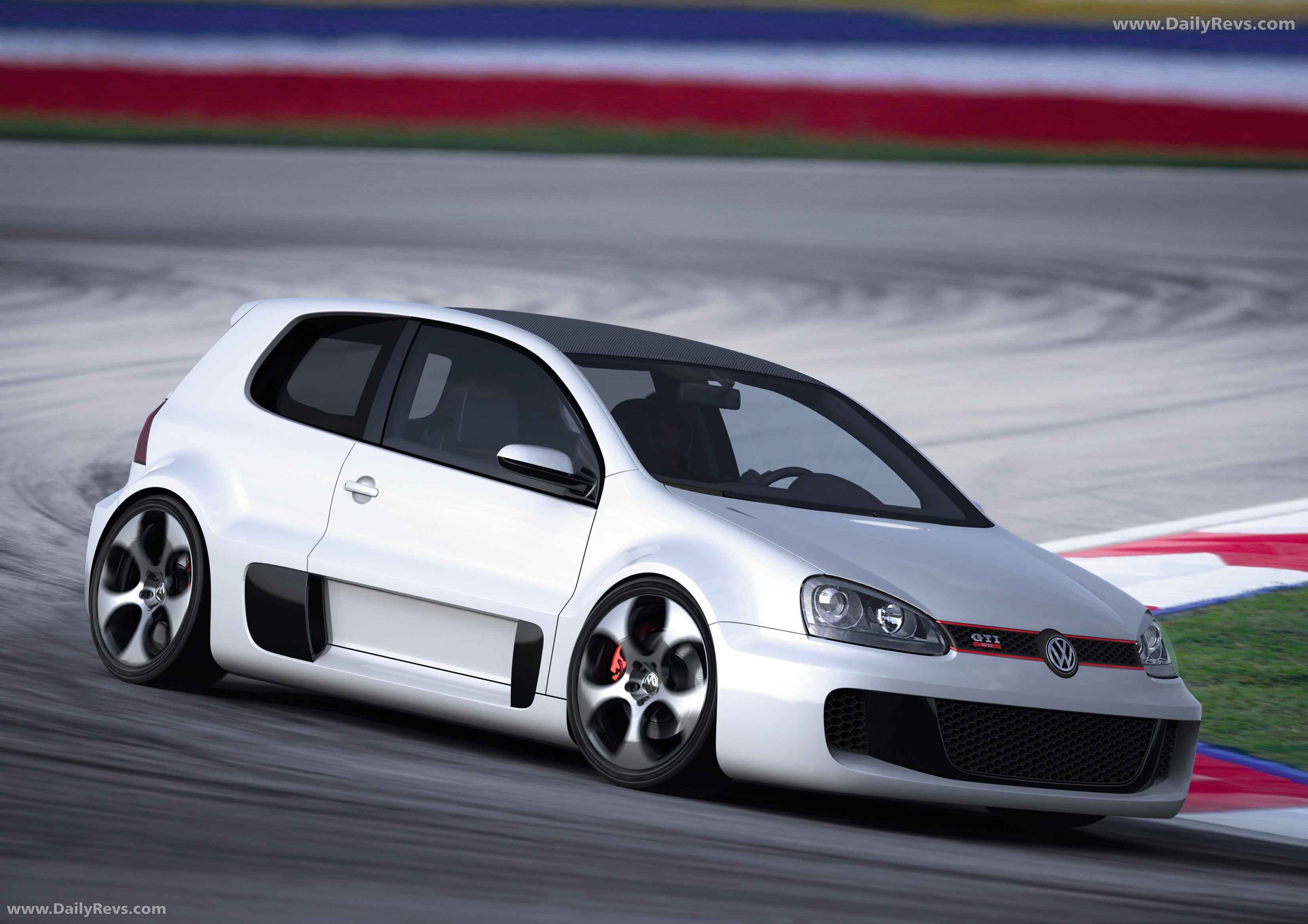 2007 Volkswagen Golf GTI W12 650 Concept Front View