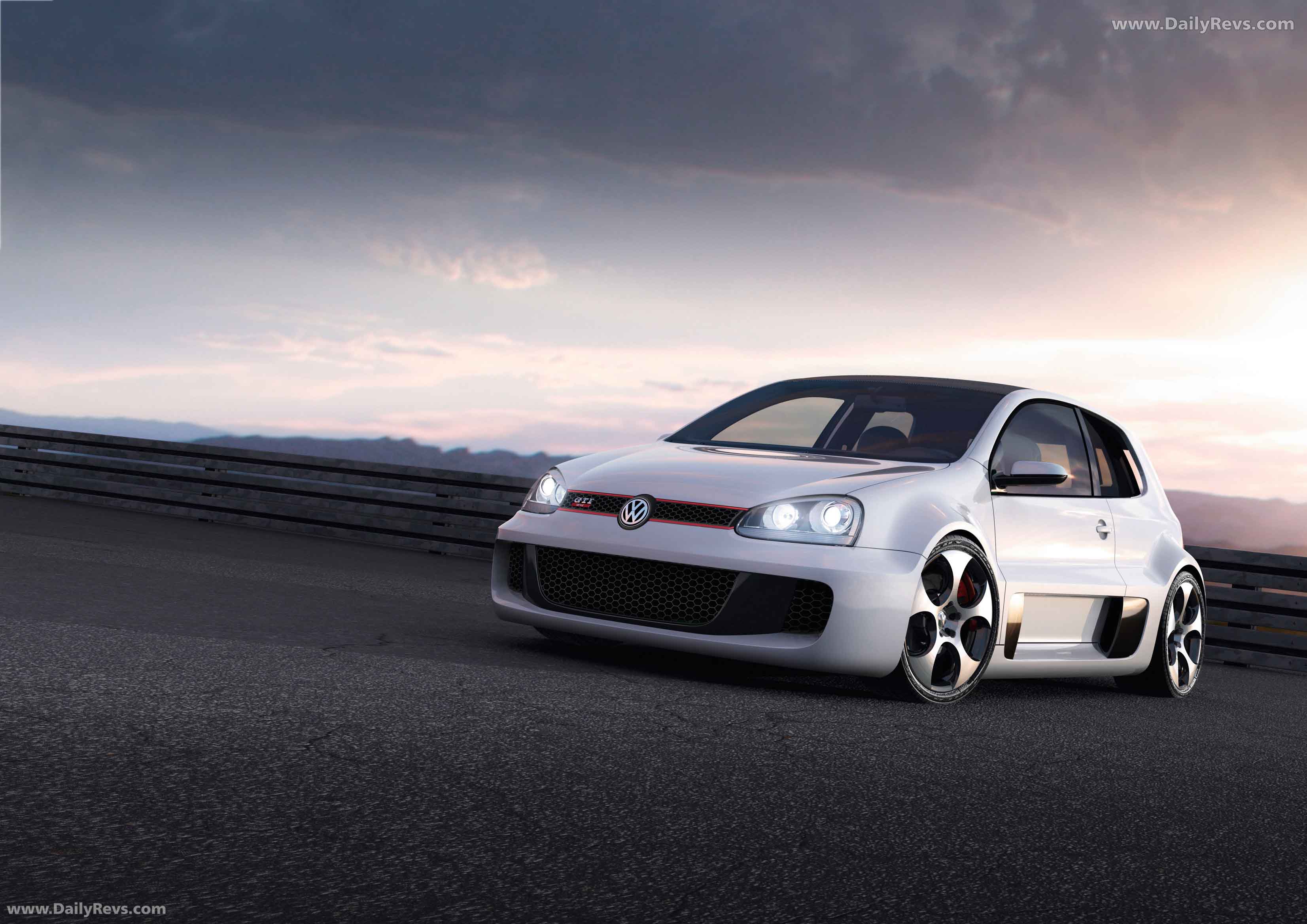2007 Volkswagen Golf GTI W12 650 Concept Front View
