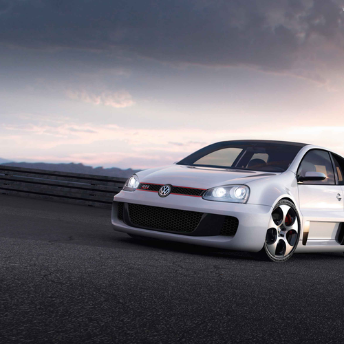 2007 Volkswagen Golf GTI W12 650 Concept Front View