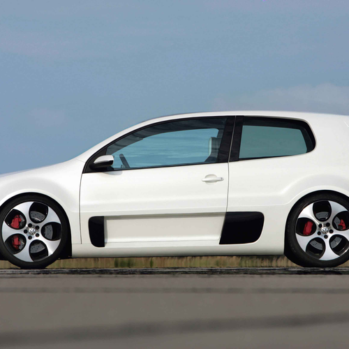 2007 Volkswagen Golf GTI W12 650 Concept Side View