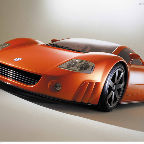 2001 Volkswagen W12 Coupe Concept Front View