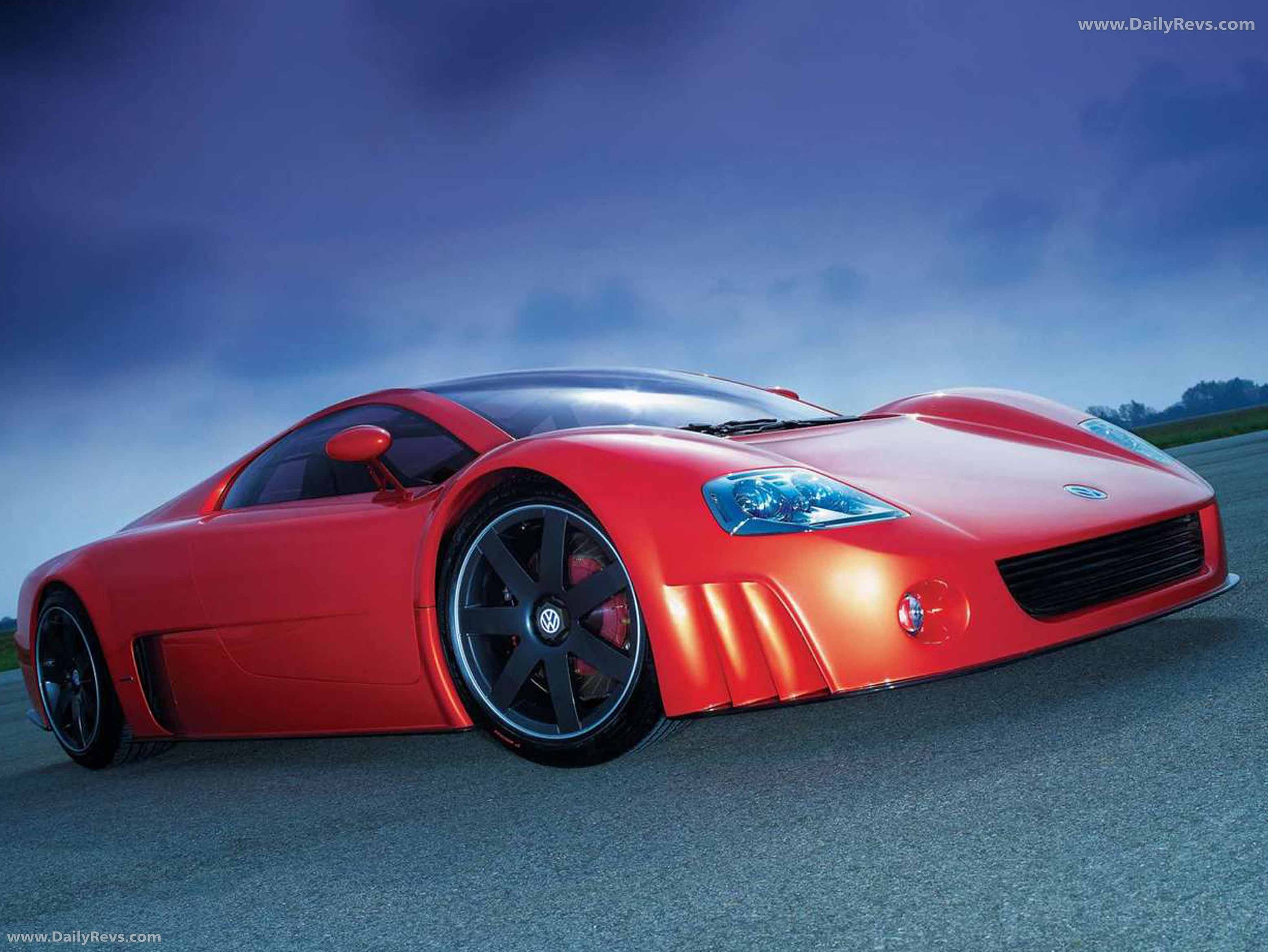 2001 Volkswagen W12 Coupe Concept Front View
