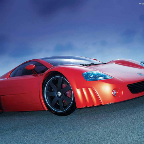 2001 Volkswagen W12 Coupe Concept Front View