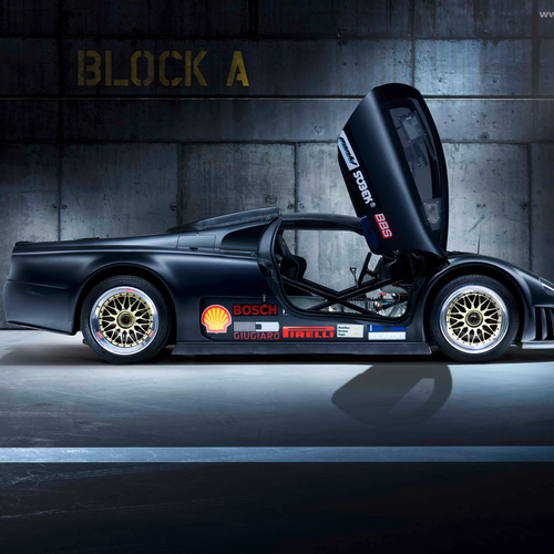 2001 Volkswagen W12 Coupe Concept Side View