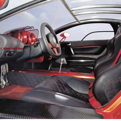 2001 Volkswagen W12 Coupe Concept Interior