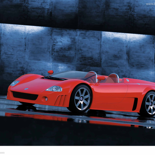 1998 Volkswagen W12 Roadster Concept Front View