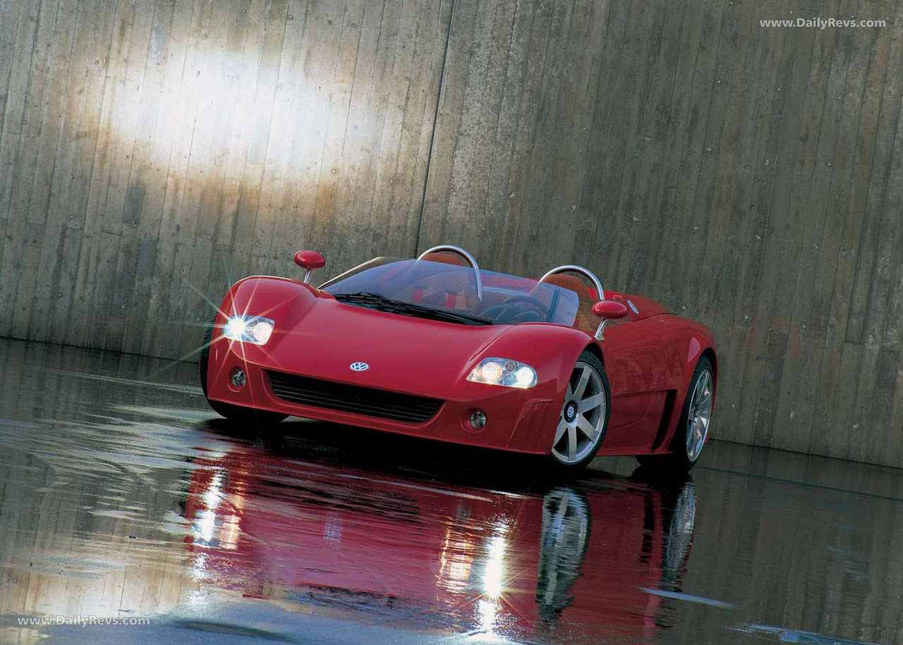 1998 Volkswagen W12 Roadster Concept Front View