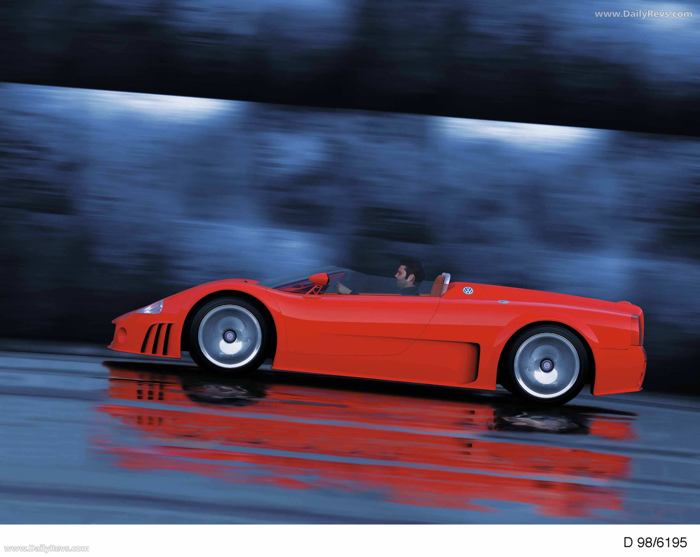 1998 Volkswagen W12 Roadster Concept Side View