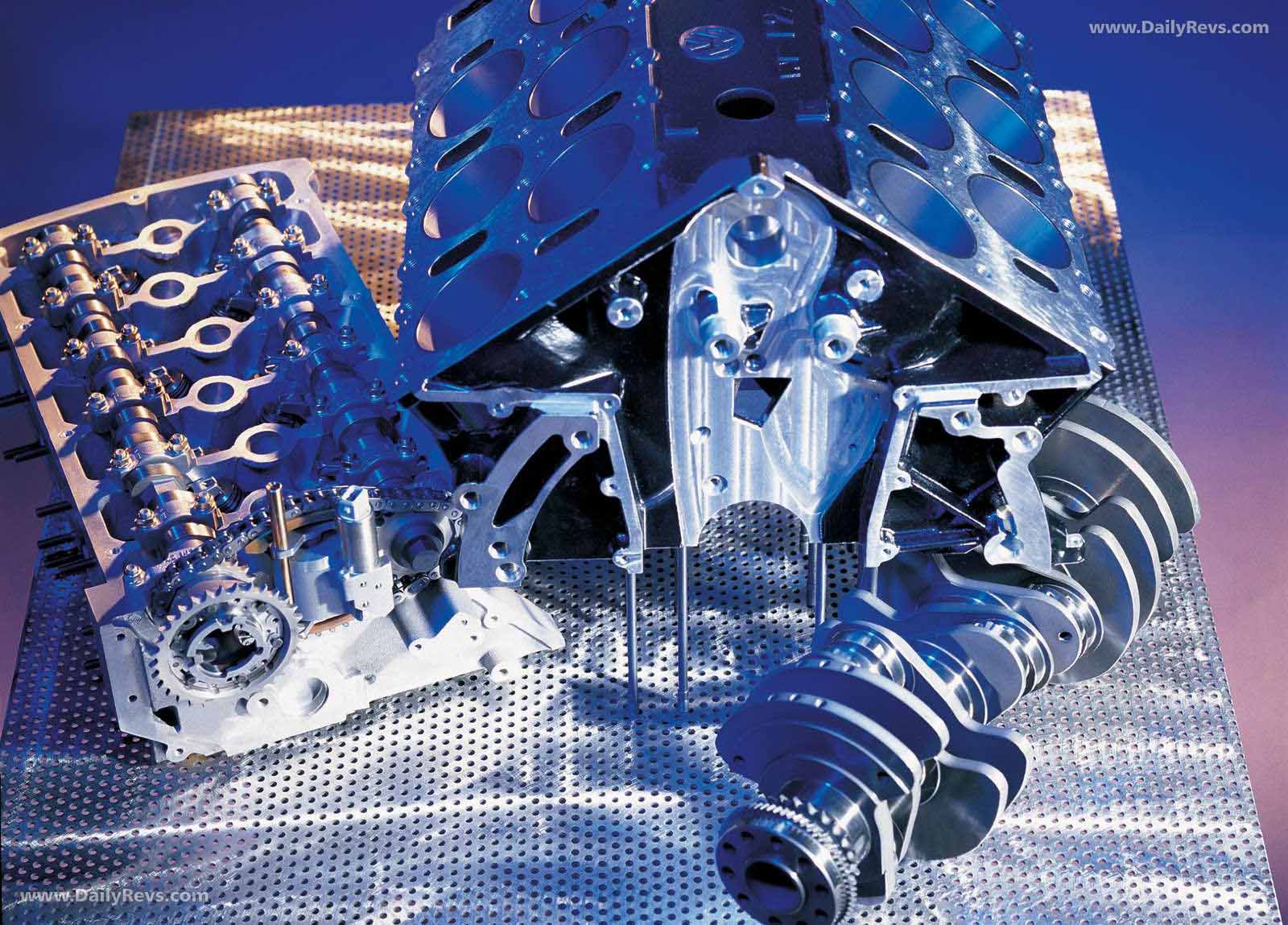 1998 Volkswagen W12 Roadster Concept Engine