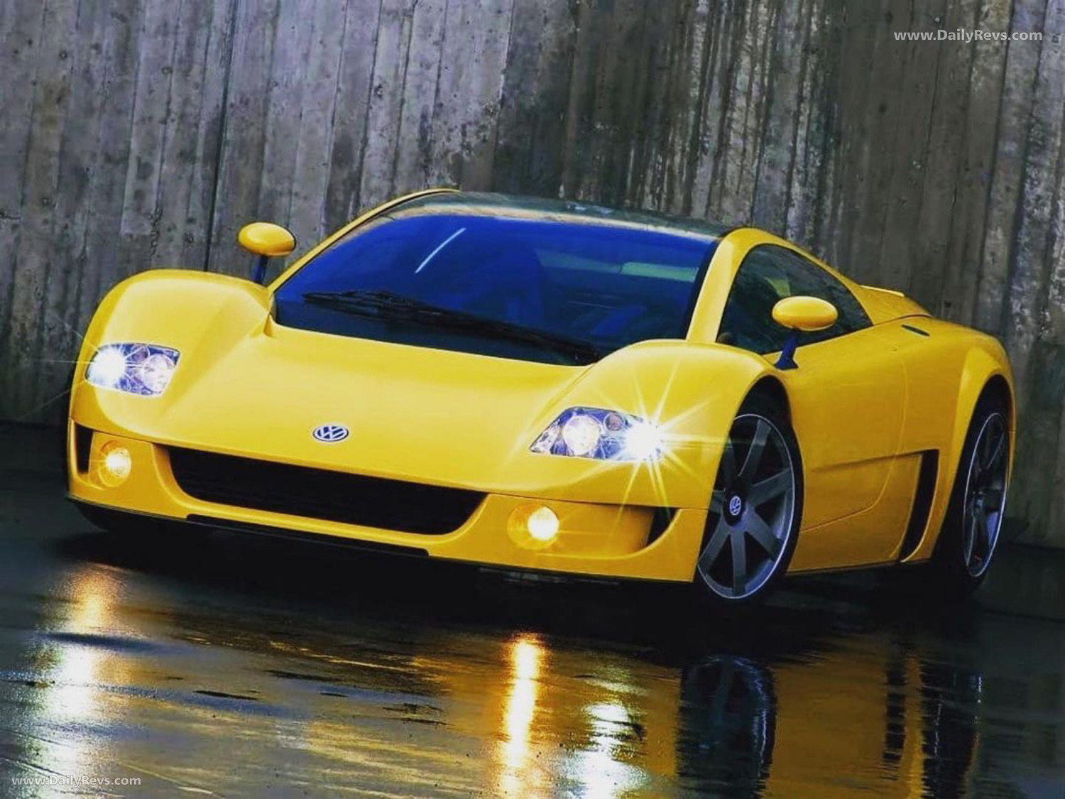 1997 Volkswagen W12 Syncro Concept Front View