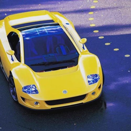 1997 Volkswagen W12 Syncro Concept Top View