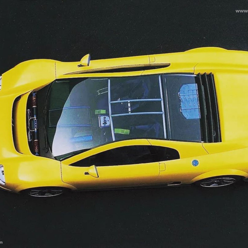 1997 Volkswagen W12 Syncro Concept Top View