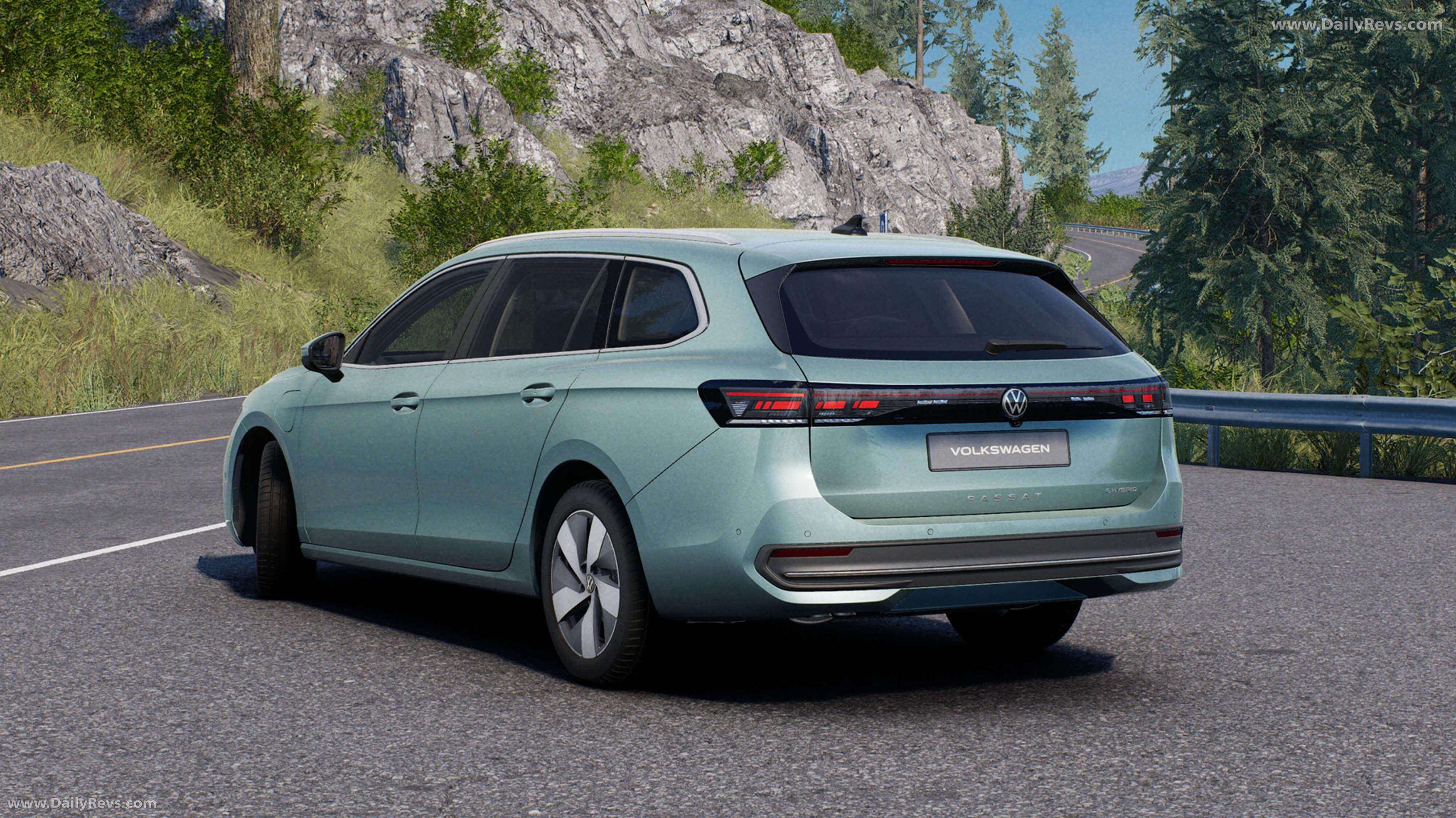 2025 Volkswagen Passat eHybrid Match Rear View